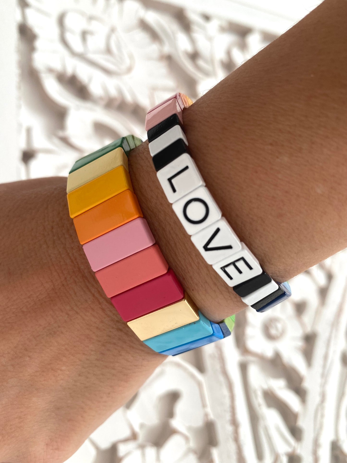 Pulsera Block Love Colores