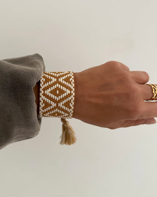 Pulsera Ghana Mustard